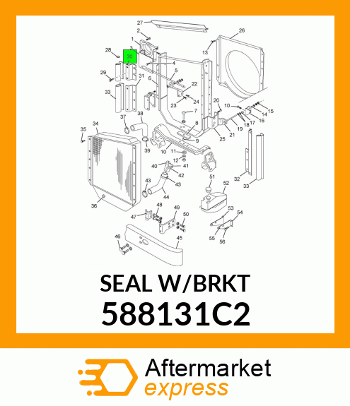 SEALW/BRKT 588131C2