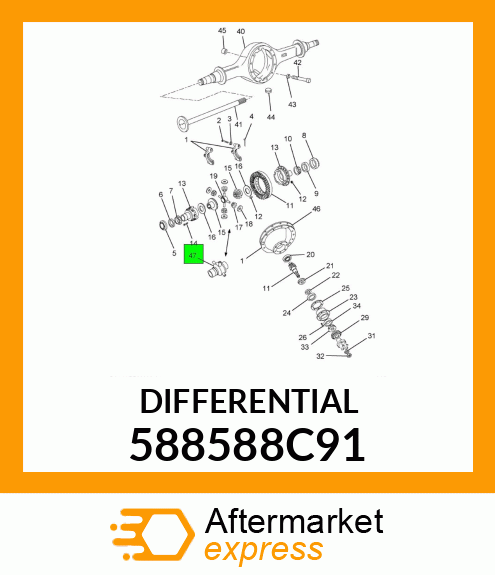 DIFFERENTIAL 588588C91