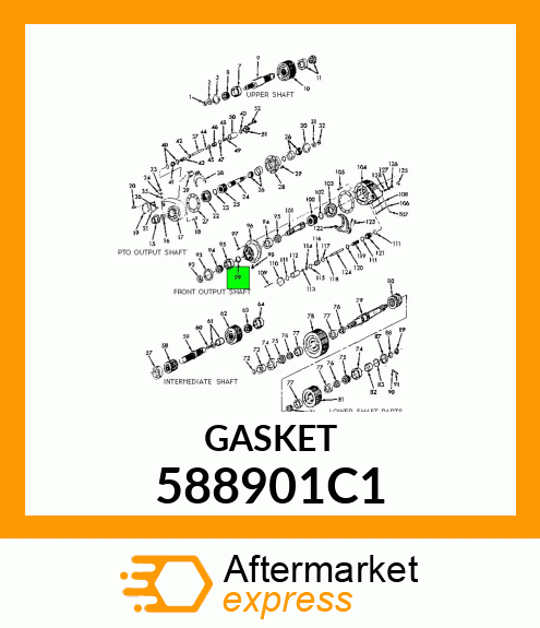 GASKET 588901C1