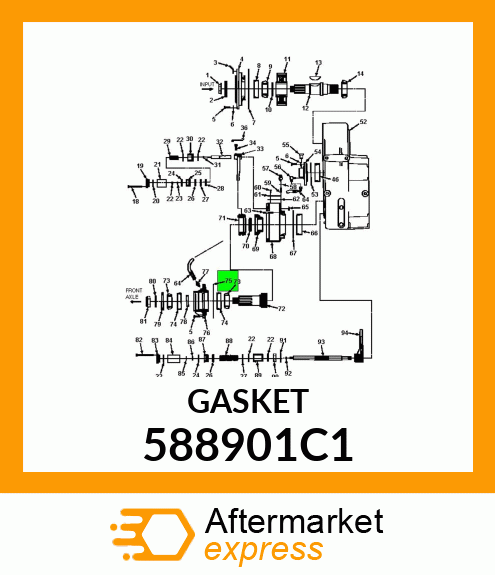 GASKET 588901C1