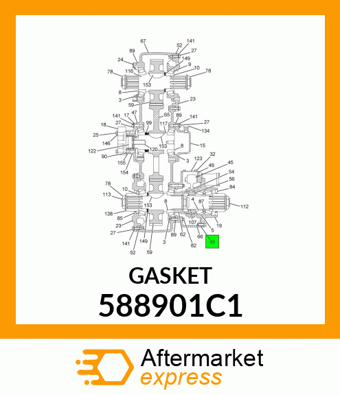 GASKET 588901C1