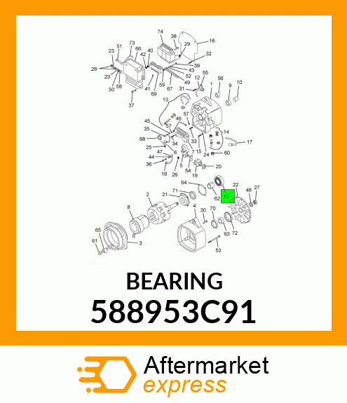 BEARING 588953C91