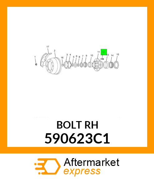 BOLTRH 590623C1