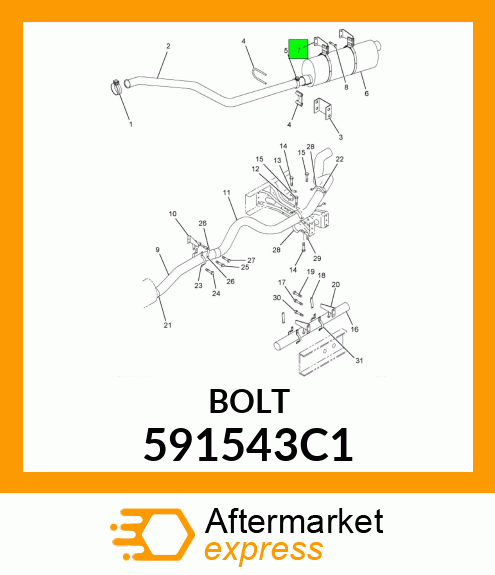 BOLT 591543C1