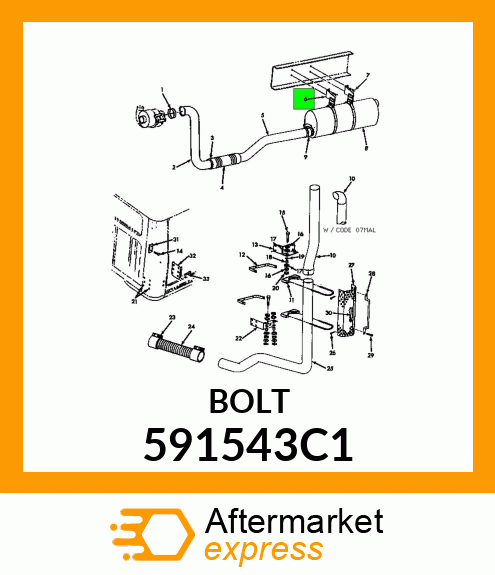 BOLT 591543C1