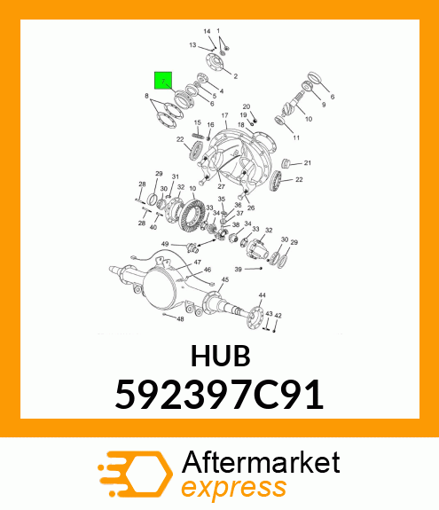 HUB 592397C91