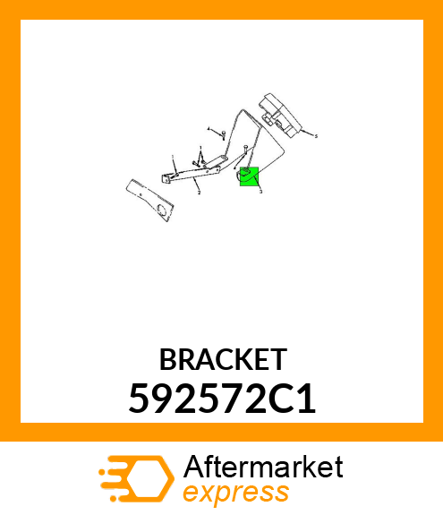 BRACKET 592572C1