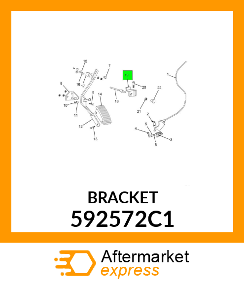 BRACKET 592572C1