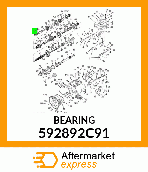 BEARING 592892C91