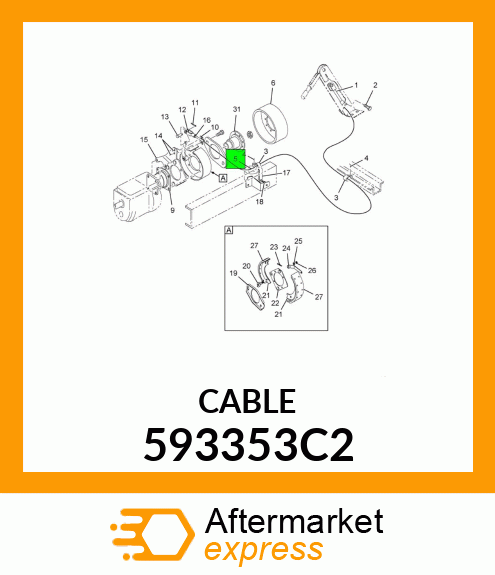 CABLE 593353C2