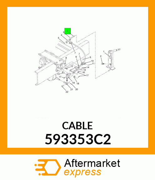 CABLE 593353C2