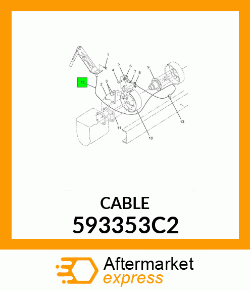 CABLE 593353C2