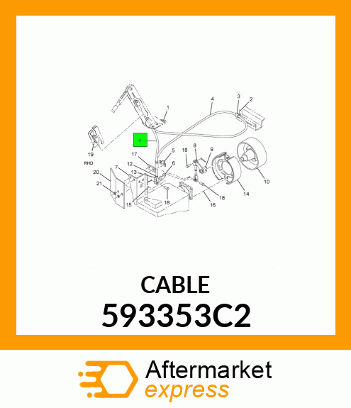 CABLE 593353C2