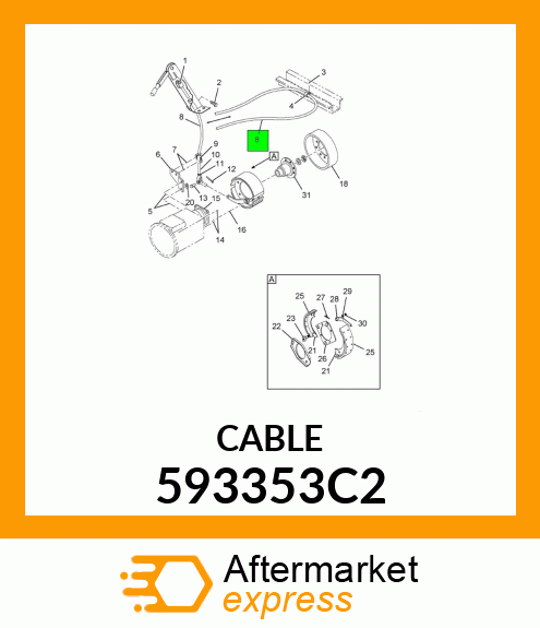 CABLE 593353C2