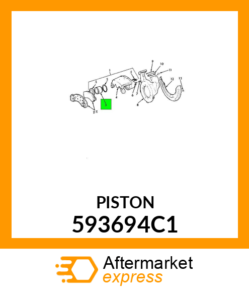 PISTON 593694C1