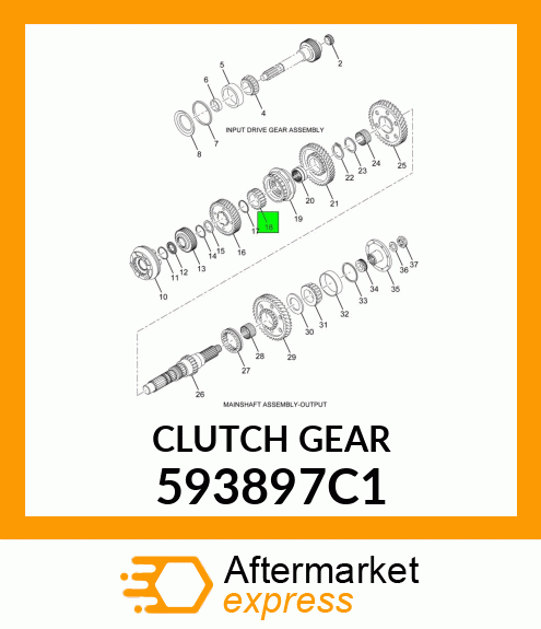 CLUTCHGEAR 593897C1