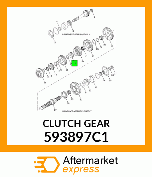 CLUTCHGEAR 593897C1