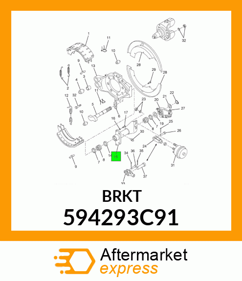 BRKT 594293C91