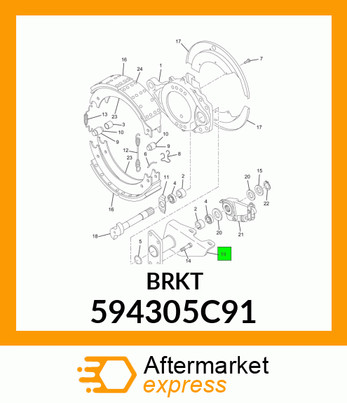 BRKT 594305C91