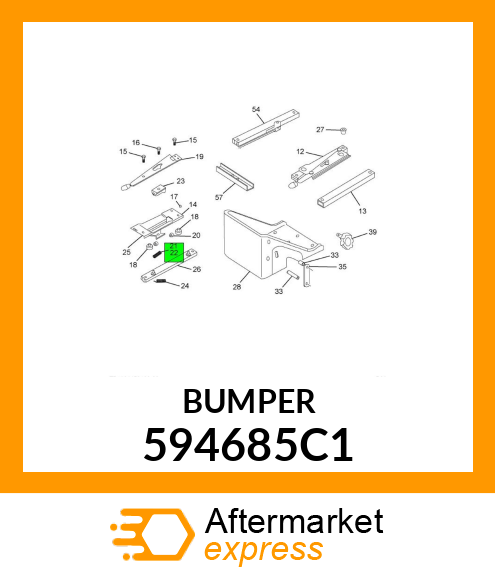 BUMPER 594685C1