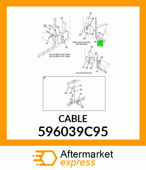CABLE 596039C95