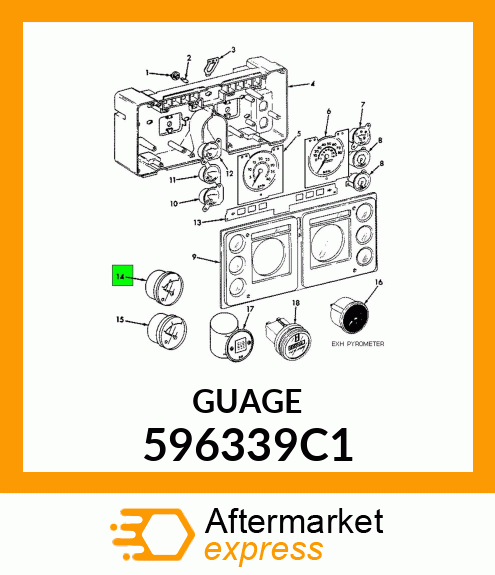 GUAGE 596339C1