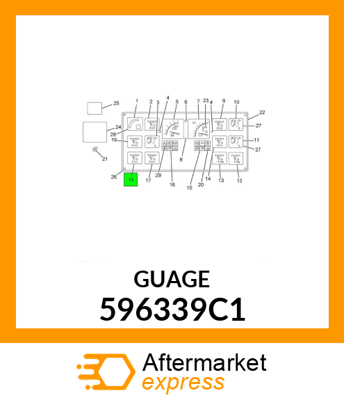 GUAGE 596339C1