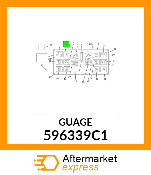 GUAGE 596339C1