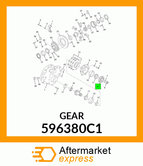 GEAR 596380C1