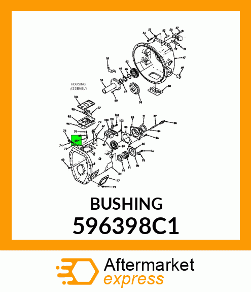 BUSHING 596398C1