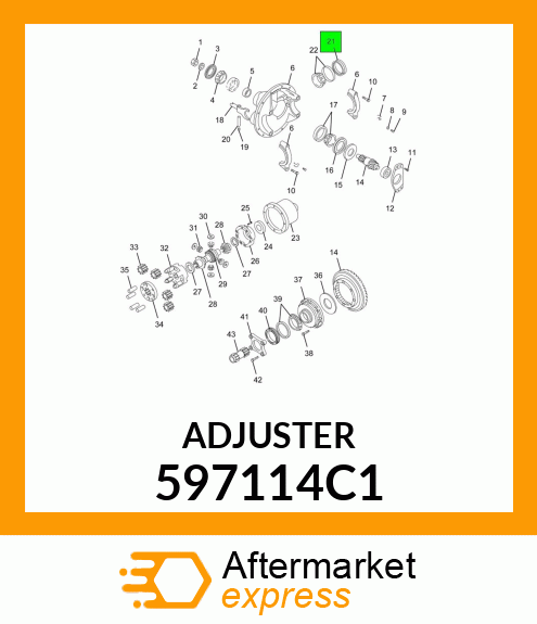 ADJUSTER 597114C1