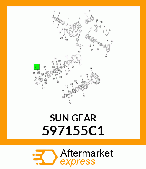 SUNGEAR 597155C1