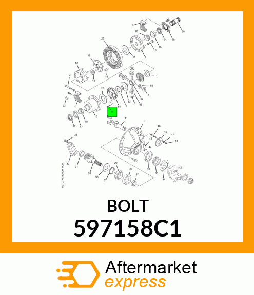 BOLT 597158C1