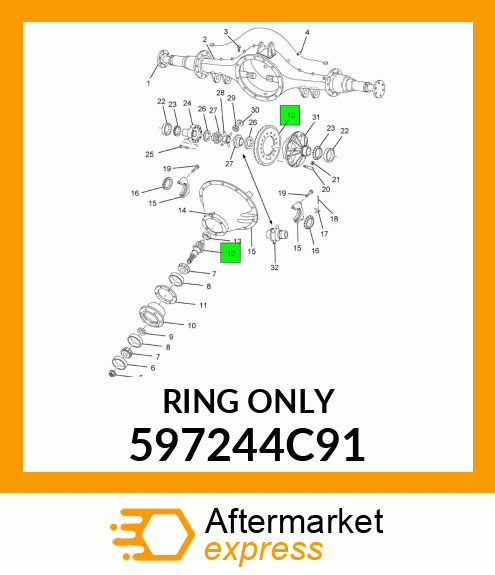 RINGONLY 597244C91