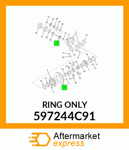 RINGONLY 597244C91