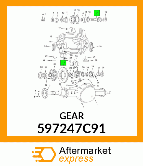 GEAR 597247C91