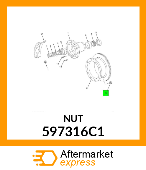 NUT 597316C1