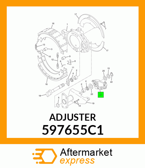 ADJUSTER 597655C1