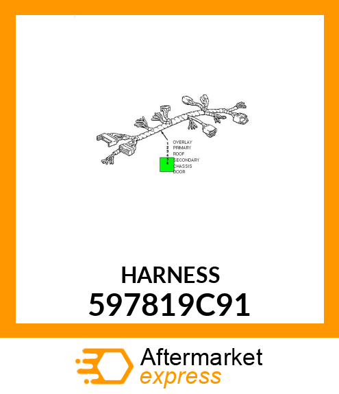 HARNESS 597819C91