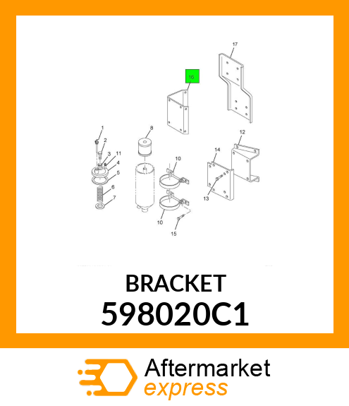 BRACKET 598020C1