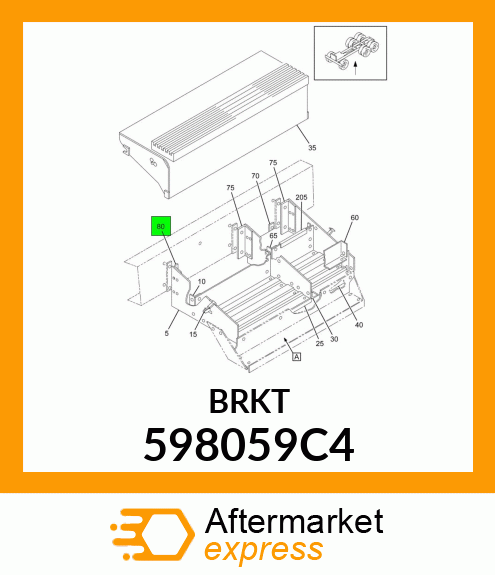 BRKT 598059C4