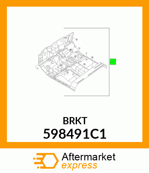 BRKT 598491C1