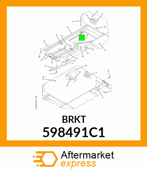 BRKT 598491C1