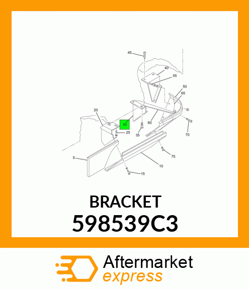 BRACKET 598539C3