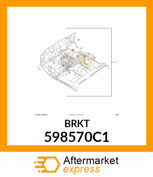 BRKT 598570C1
