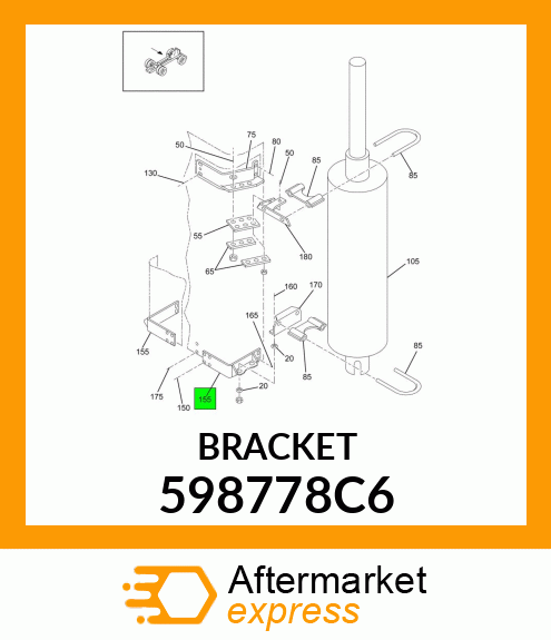 BRACKET 598778C6