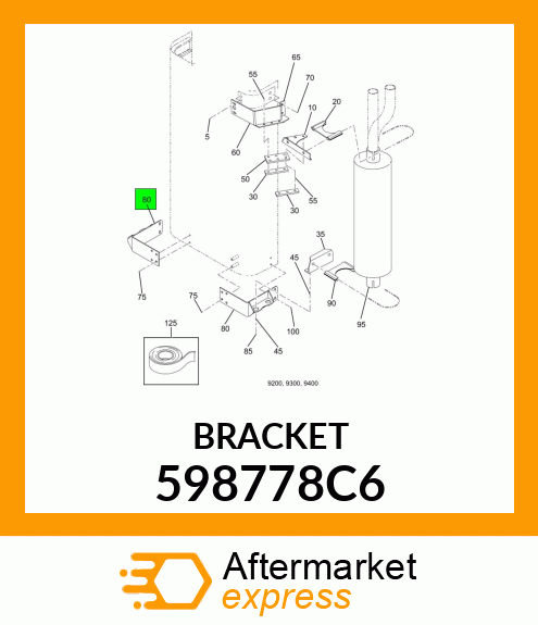 BRACKET 598778C6