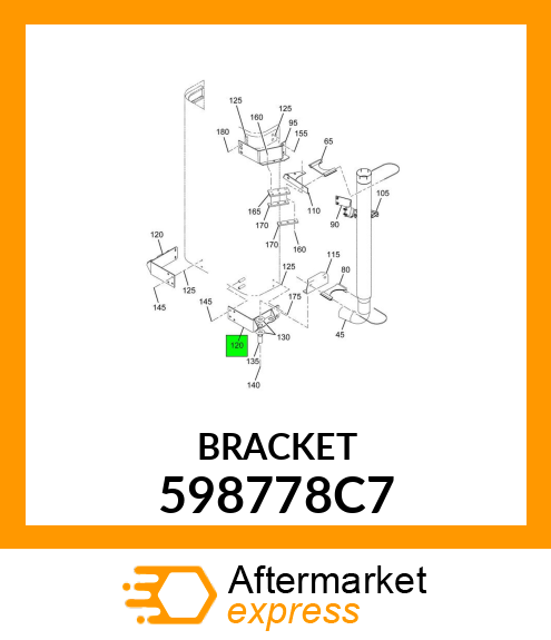 BRACKET 598778C7