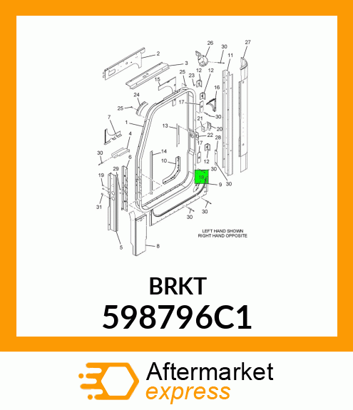 BRKT 598796C1