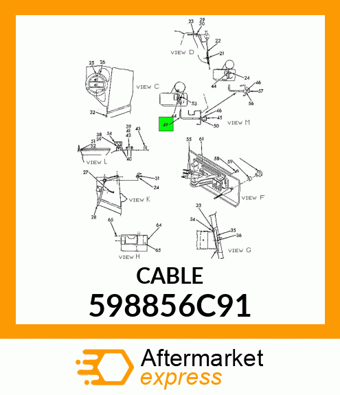 CABLE 598856C91